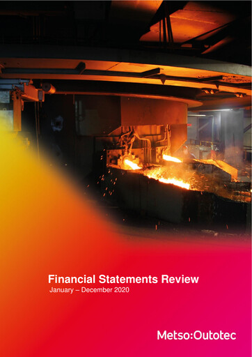 Thumbnail Metso Financial Statement 2020