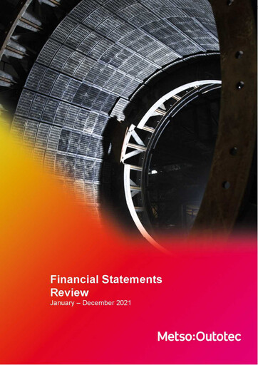 Thumbnail Metso Financial Statement 2021