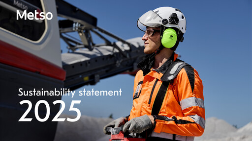Thumbnail Metso Sustainability Report 2025