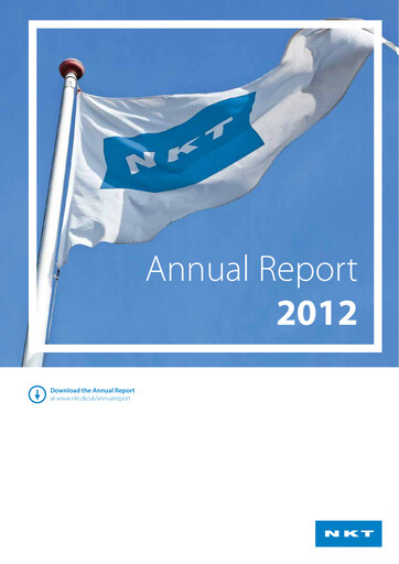 Thumbnail NKT A/S Annual Report 2012