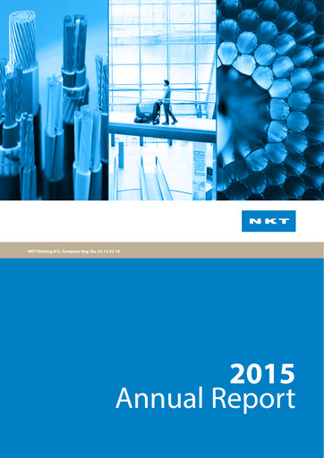 Thumbnail NKT A/S Annual Report 2015