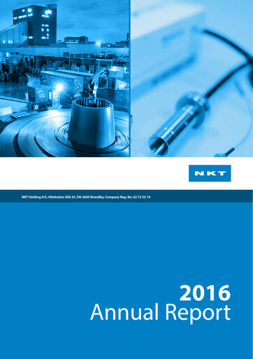 Thumbnail NKT A/S Annual Report 2016