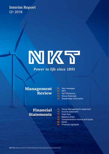 Thumbnail NKT A/S Quarterly Report 2018-q1