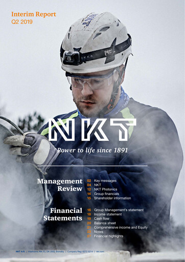 Thumbnail NKT A/S Quarterly Report 2019-q2