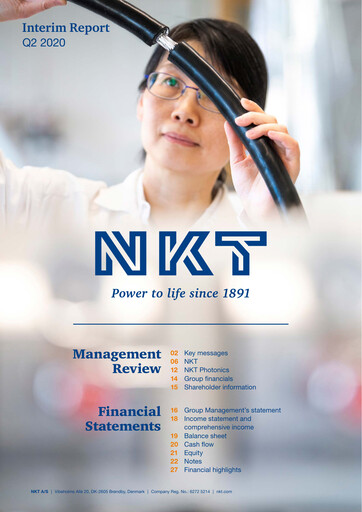 Thumbnail NKT A/S Quarterly Report 2020-q2