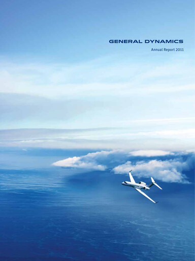 Thumbnail General Dynamics Annual Report 2011