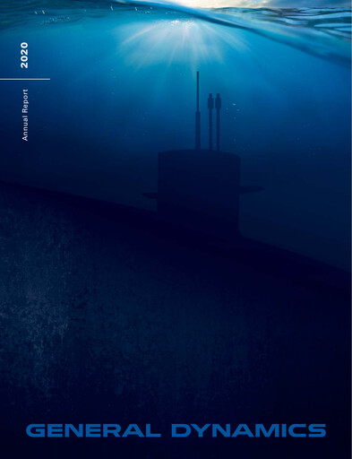 Thumbnail General Dynamics Annual Report 2020