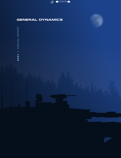 Thumbnail General Dynamics Annual Report 2021