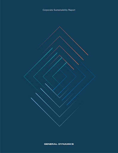 Thumbnail General Dynamics Sustainability Report 2018