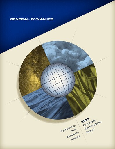 Thumbnail General Dynamics Sustainability Report 2022