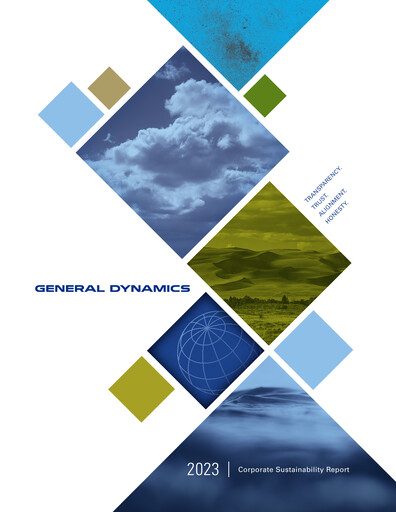 Thumbnail General Dynamics Sustainability Report 2023
