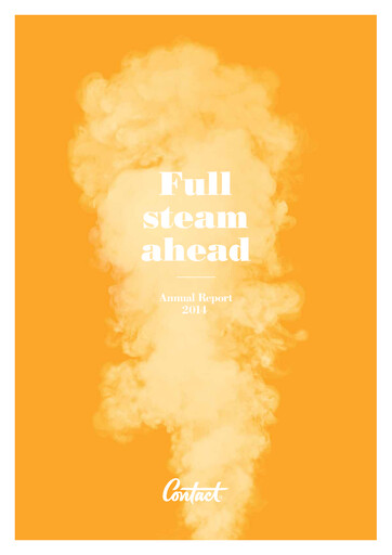 Thumbnail Contact Energy
 Annual Report 2014