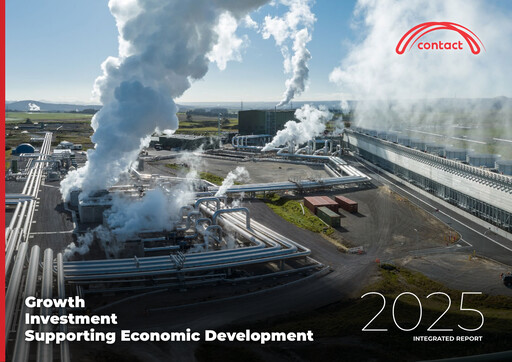 Thumbnail Contact Energy
 Annual Report 2025