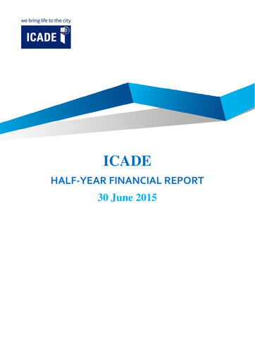 Thumbnail Icade Half-year Report 2015-h1