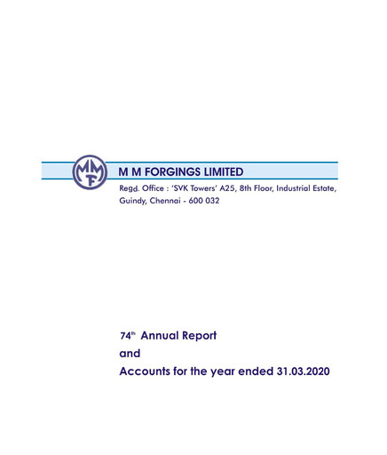 Thumbnail MM Forgings Annual Report fy2020