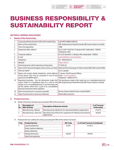 Thumbnail HBL ESG Report 2025-2026