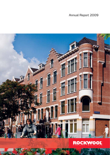 Thumbnail Rockwool Annual Report 2009