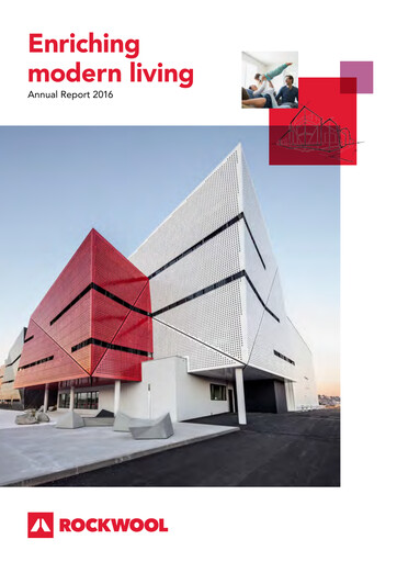 Thumbnail Rockwool Annual Report 2016