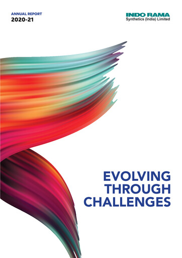 Miniature Indorama Synthetics Rapport annuel 2020-2021