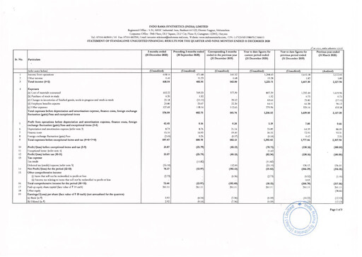Thumbnail Indorama Synthetics Quarterly Report 2020-q3