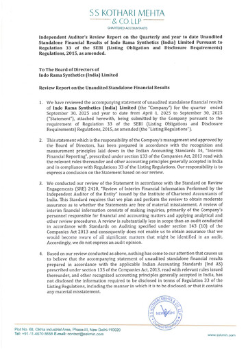 Thumbnail Indorama Synthetics Quarterly Report 2025-q2