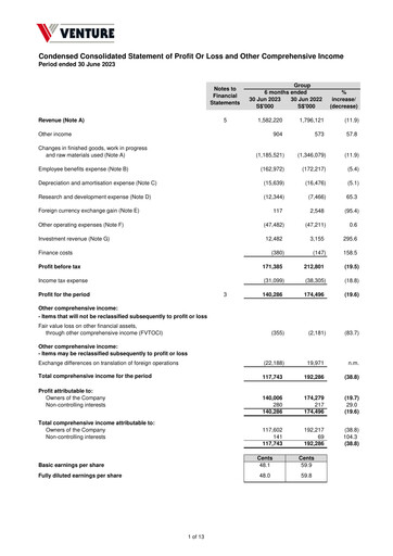 Vorschaubild Venture Corporation Halbjahresbericht 2023-h1