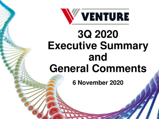 Thumbnail Venture Corporation Quarterly Report 2020-q3