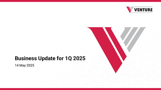 Vorschaubild Venture Corporation Quartalsbericht 2025-q1