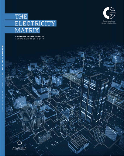 Thumbnail CG Power and Industrial Solutions Annual Report 2013-2014