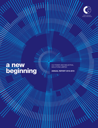 Thumbnail CG Power and Industrial Solutions Annual Report 2018-2019