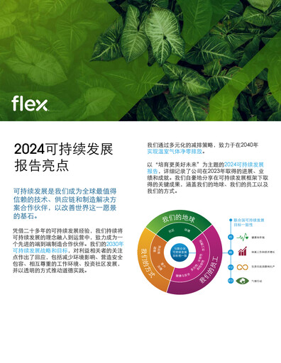 Thumbnail Flex Sustainability Report 2024