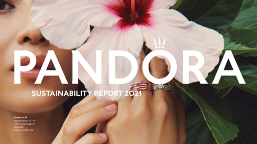 Thumbnail Pandora Sustainability Report 2021