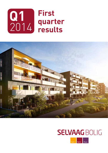 Miniature Selvaag Bolig Rapport trimestriel 2014-q1