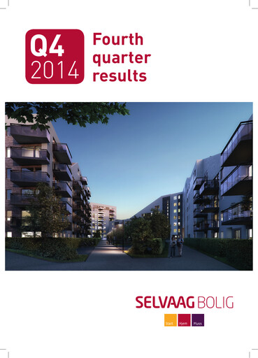 Miniature Selvaag Bolig Rapport trimestriel 2014-q4