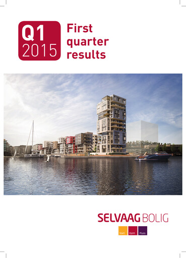 Miniature Selvaag Bolig Rapport trimestriel 2015-q1