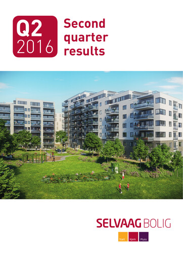 Miniature Selvaag Bolig Rapport trimestriel 2016-q2