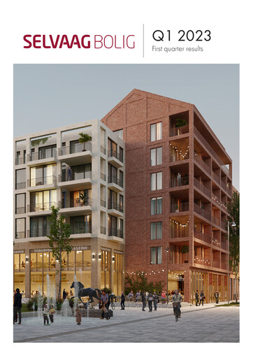 Miniature Selvaag Bolig Rapport trimestriel 2023-q1
