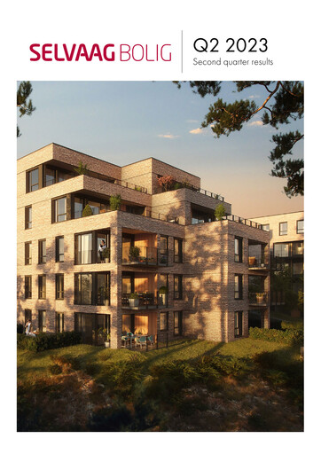 Miniature Selvaag Bolig Rapport trimestriel 2023-q2