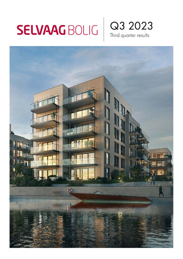 Miniature Selvaag Bolig Rapport trimestriel 2023-q3