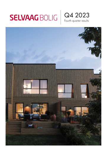Miniature Selvaag Bolig Rapport trimestriel 2023-q4
