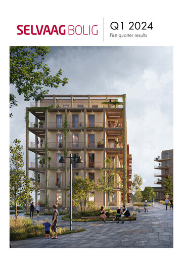 Miniature Selvaag Bolig Rapport trimestriel 2024-q1