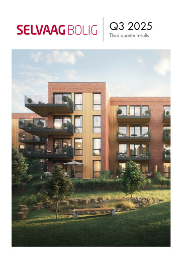 Miniature Selvaag Bolig Rapport trimestriel 2025-q3