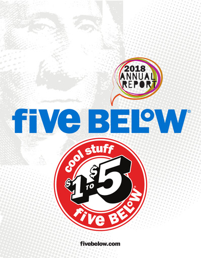 Thumbnail Five Below
 Annual Report 2018