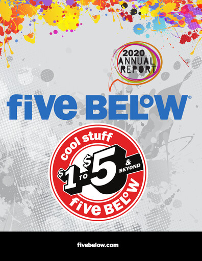 Thumbnail Five Below
 Annual Report 2020