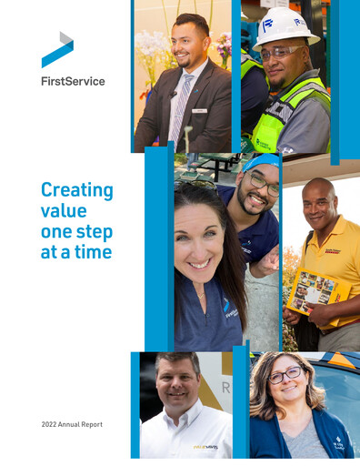 Thumbnail FirstService Annual Report 2022