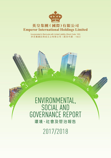 Miniature Emperor International Rapport ESG 2017-2018