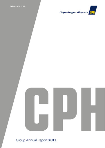 Thumbnail Copenhagen Airport Annual Report 2013