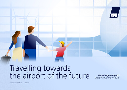 Thumbnail Copenhagen Airport Annual Report 2019