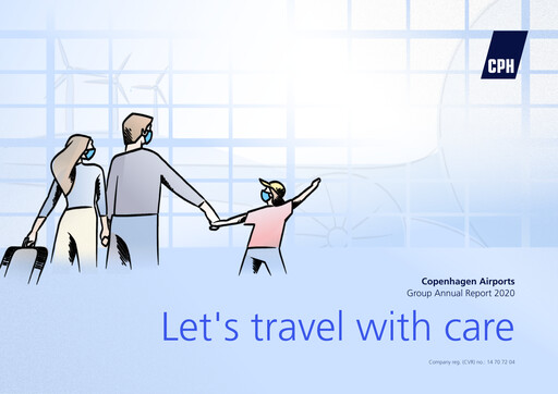 Thumbnail Copenhagen Airport Annual Report 2020