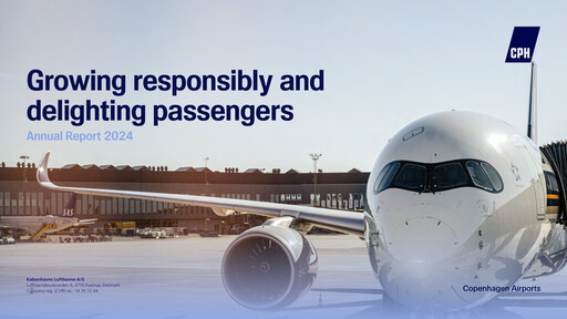 Thumbnail Copenhagen Airport Annual Report 2024